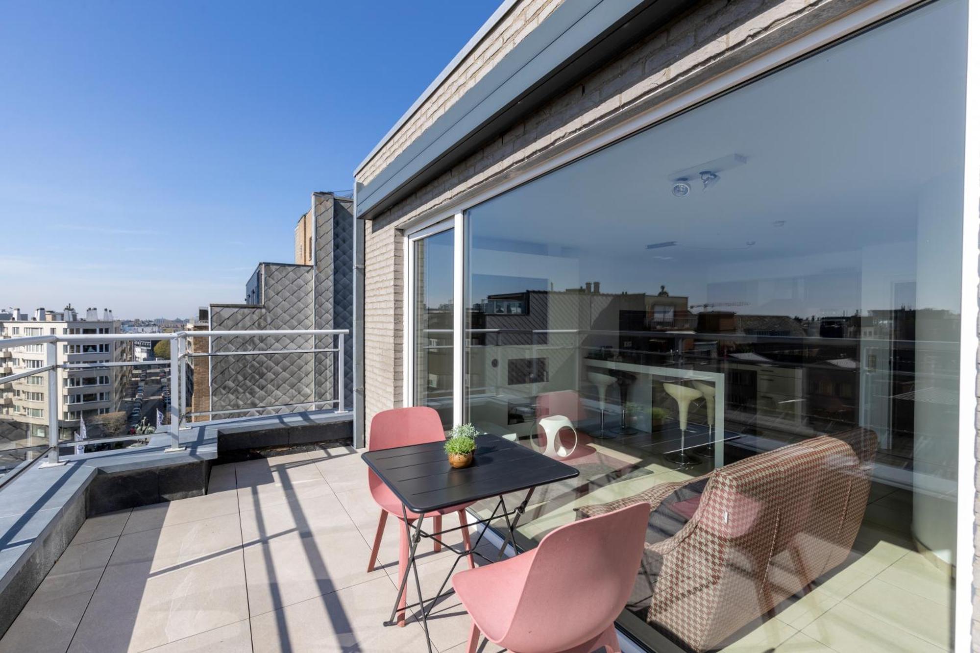 Appartement Penthouse Bij Leopoldpark